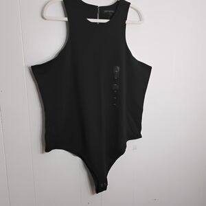 Banana Republic Black Sleeveless Bodysuit